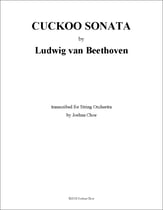 Cuckoo Sonata Orchestra sheet music cover